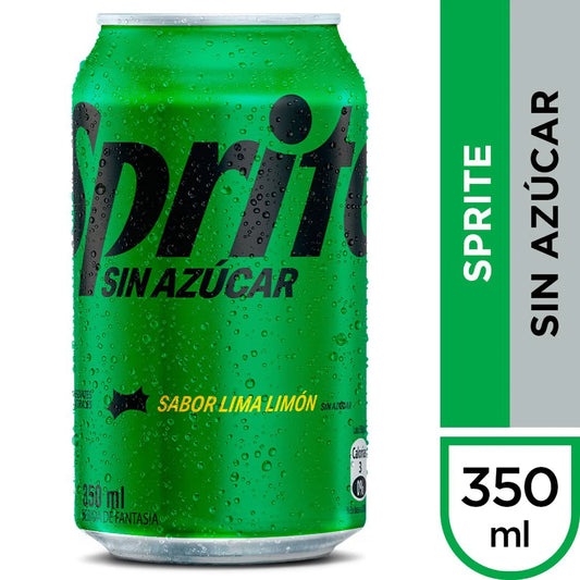 Sprite sin Azúcar Lata 350cc