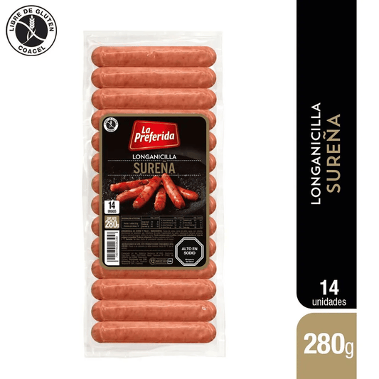 La Preferida Longanicilla Sureña 280g