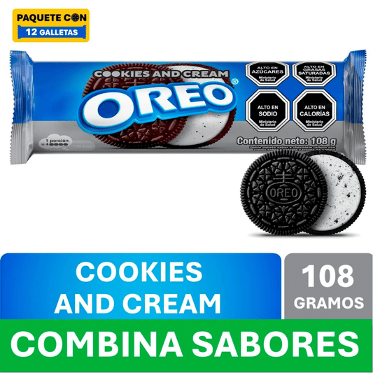 Oreo Rollo Cookie and Cream 108g