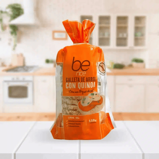 Galleta Arroz Quinoa Salado 110g