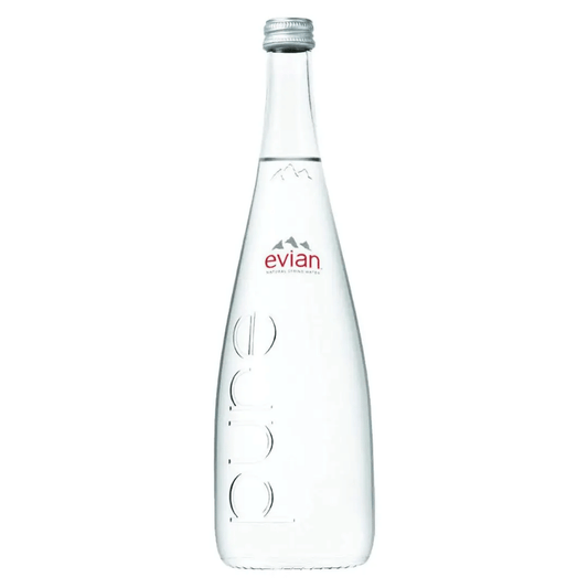 Evian 750ml Vidrio