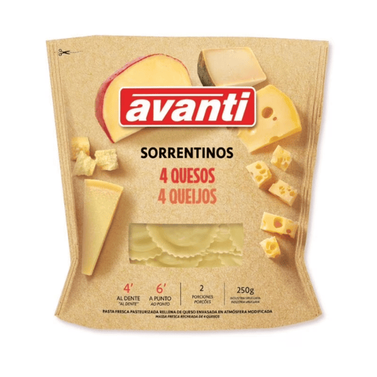 Sorrentinos 4 quesos Avanti 250g