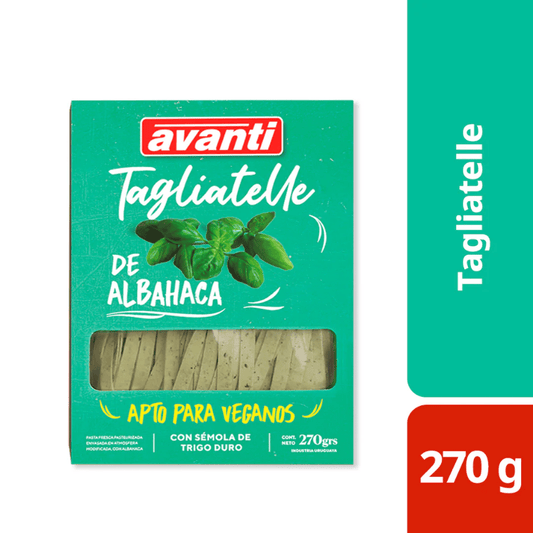 Tagliatelle albahaca vegano Avanti 270g