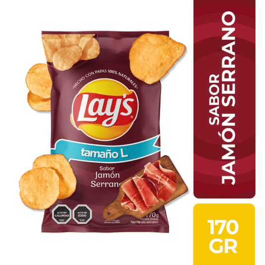 Lays Mediterraneas Jamon 170g