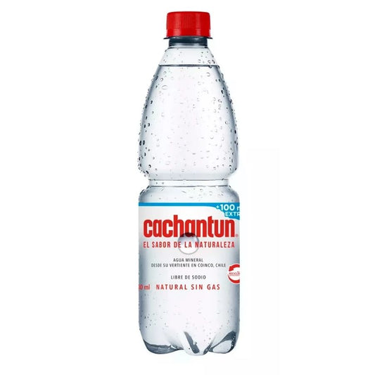 Agua Cachantun 600 cc Sin Gas