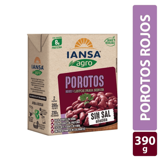 Poroto Negro Iansa Agro Tetra 390 g