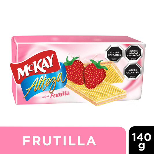 Oblea Alteza clásica frutilla 140g
