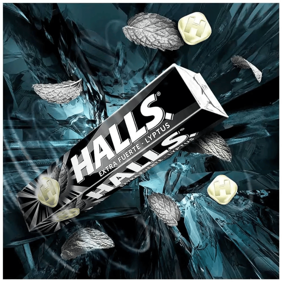 Halls 9s Extra Strong 12,75g