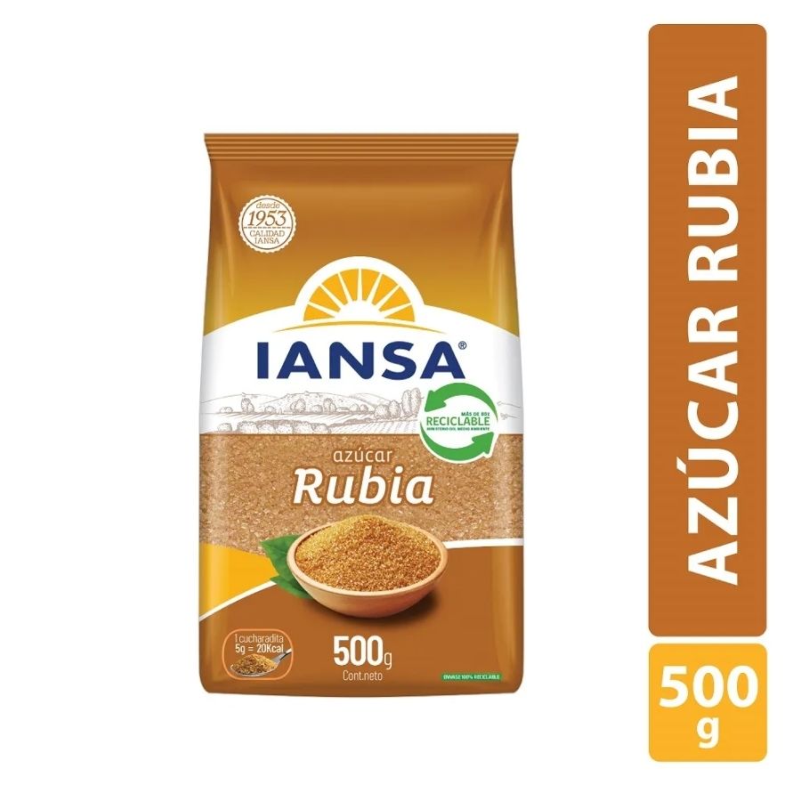 Azúcar Rubia 500g