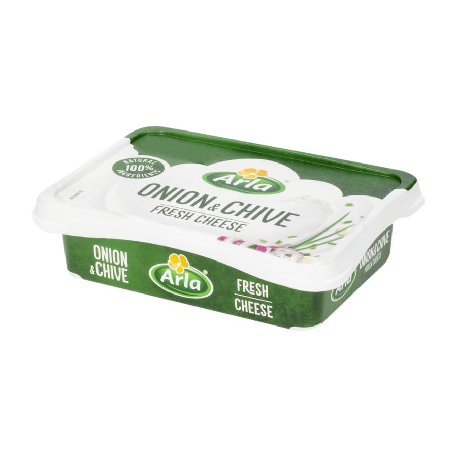 Queso crema onion & chive Arla 200g