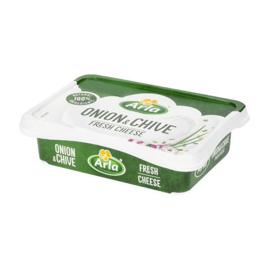 Queso crema onion & chive Arla 200g
