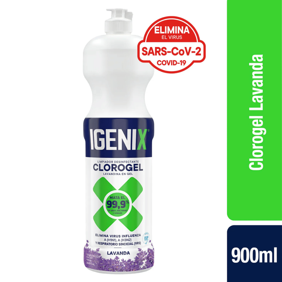 Cloro Gel Igenix Lavanda 900 ml