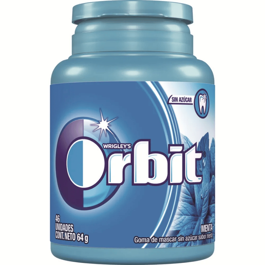 Orbit menta botella 46