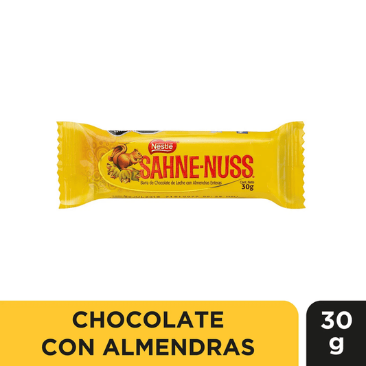 Chocolate Sahne Nuss barra 30g