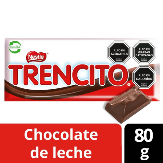 Chocolate Trencito barra 80g