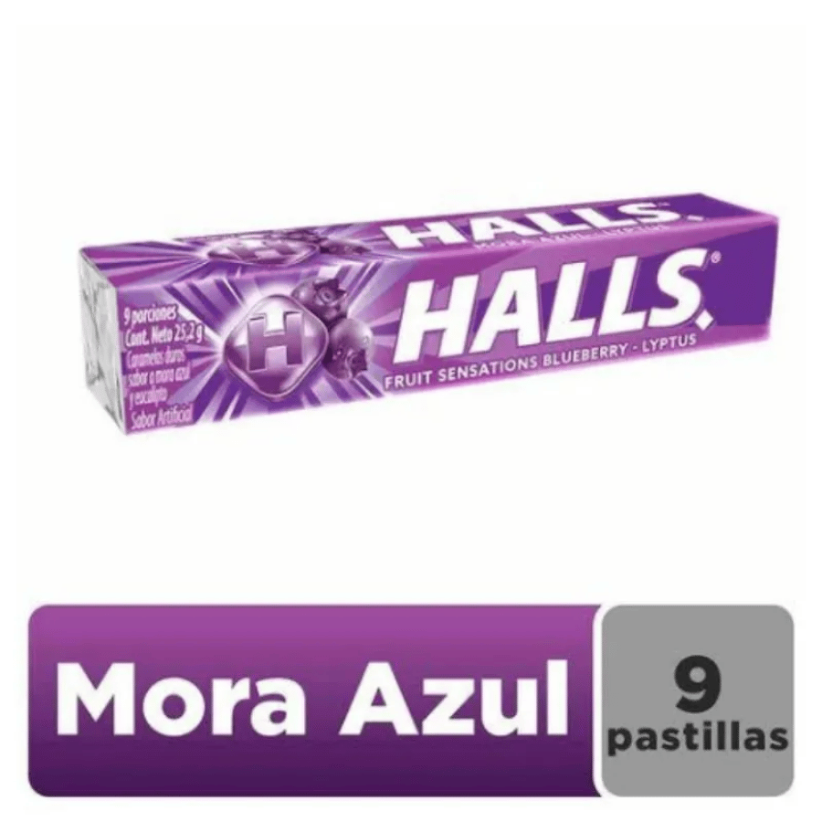 Halls Mora Azul-Lyptus 28g