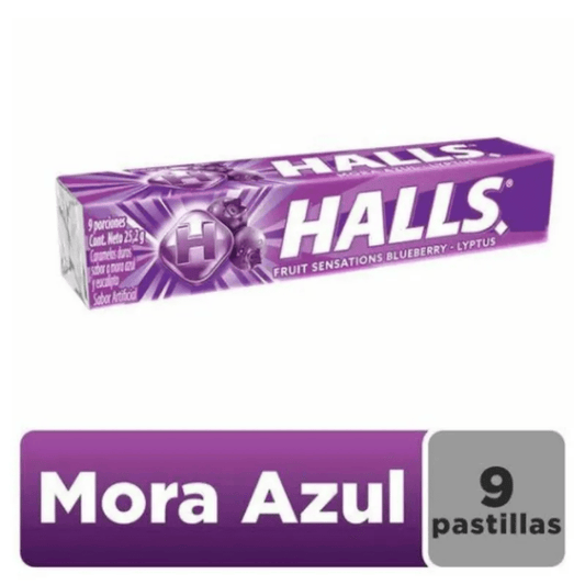 Halls Mora Azul-Lyptus 28g