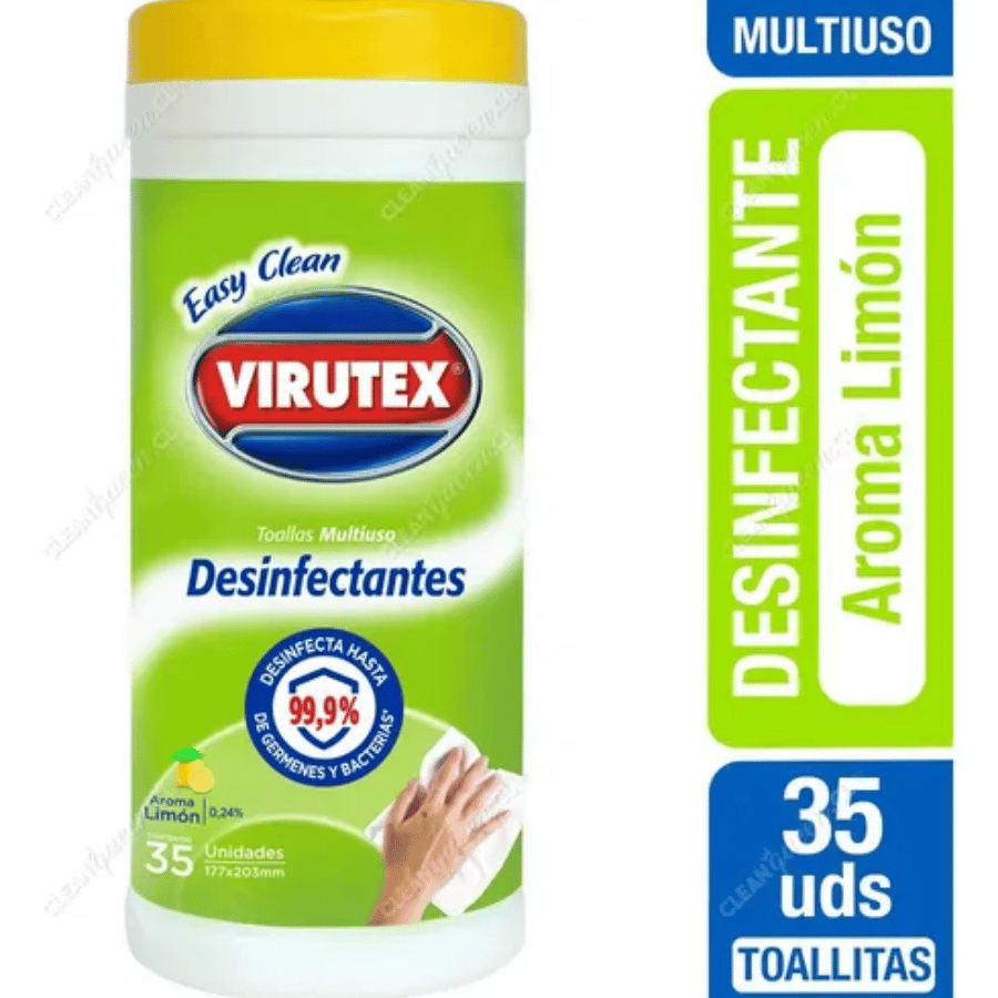 Toallas Desinfectantes Virutex 35 Uds.