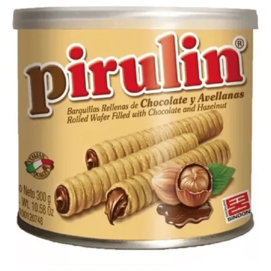 Pirulín tradicional lata 300g
