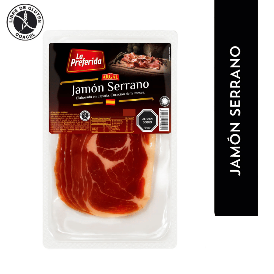La Preferida Jamón Serrano 65g