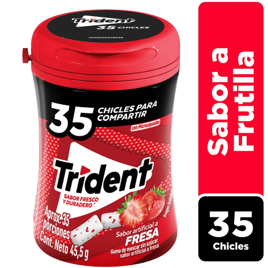 Trident 35s Botella Fresa 45,5g