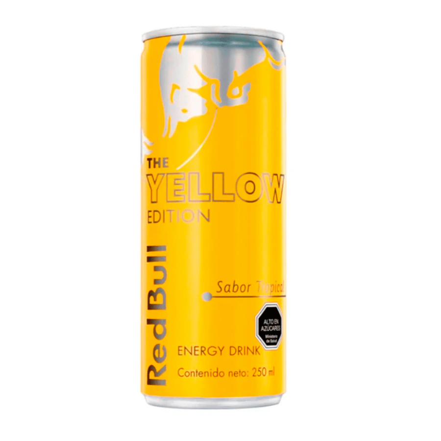 12x Bebida Energética Red Bull Yellow Edition 250cc