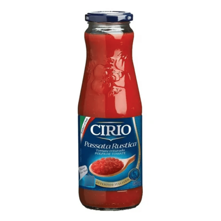 Passata rústica vidrio Cirio 680g