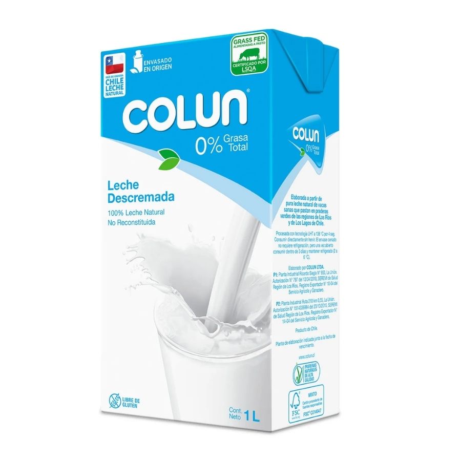 Leche Descremada 1l