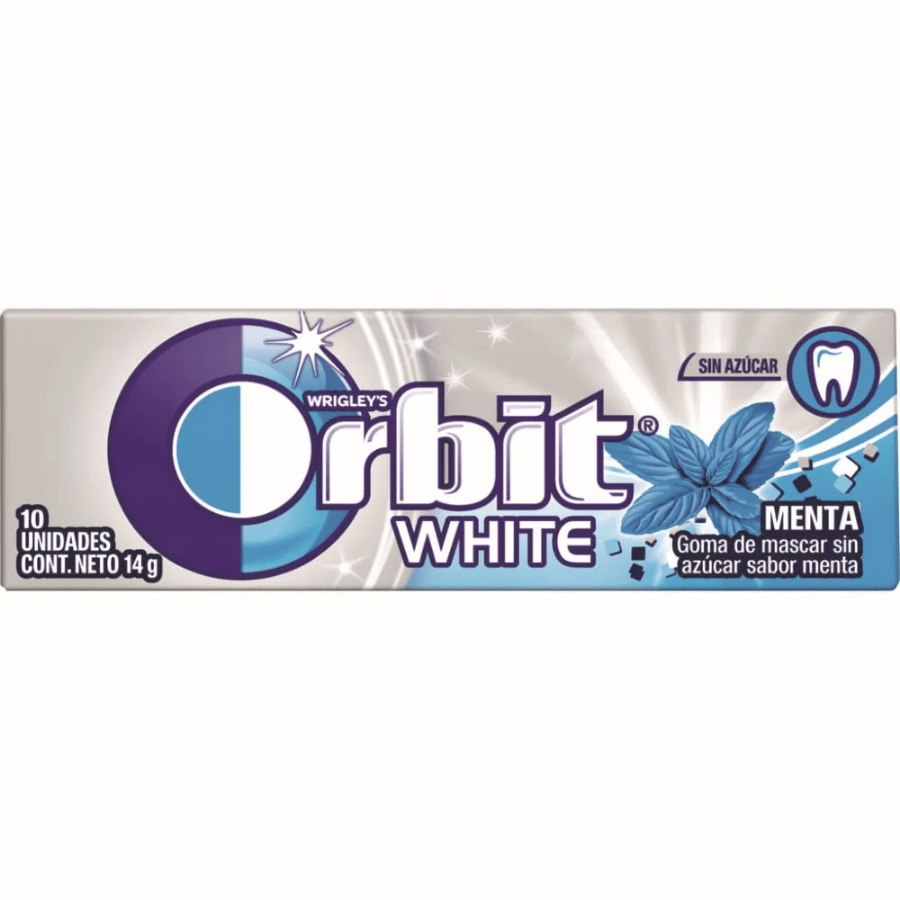 Orbit White Menta Suave 15