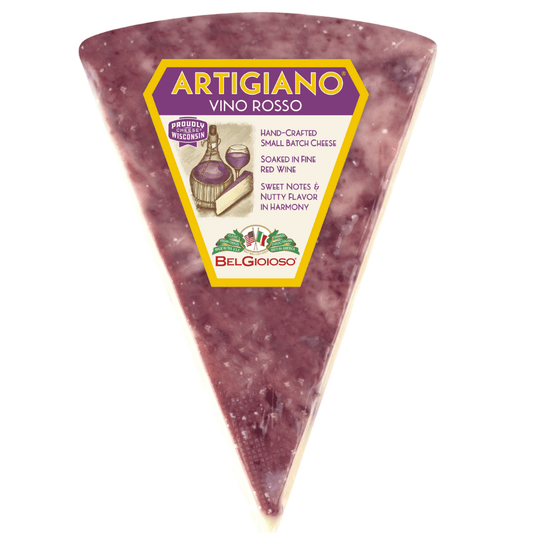 Queso Artigiano Vino Rosso Cuña 147g