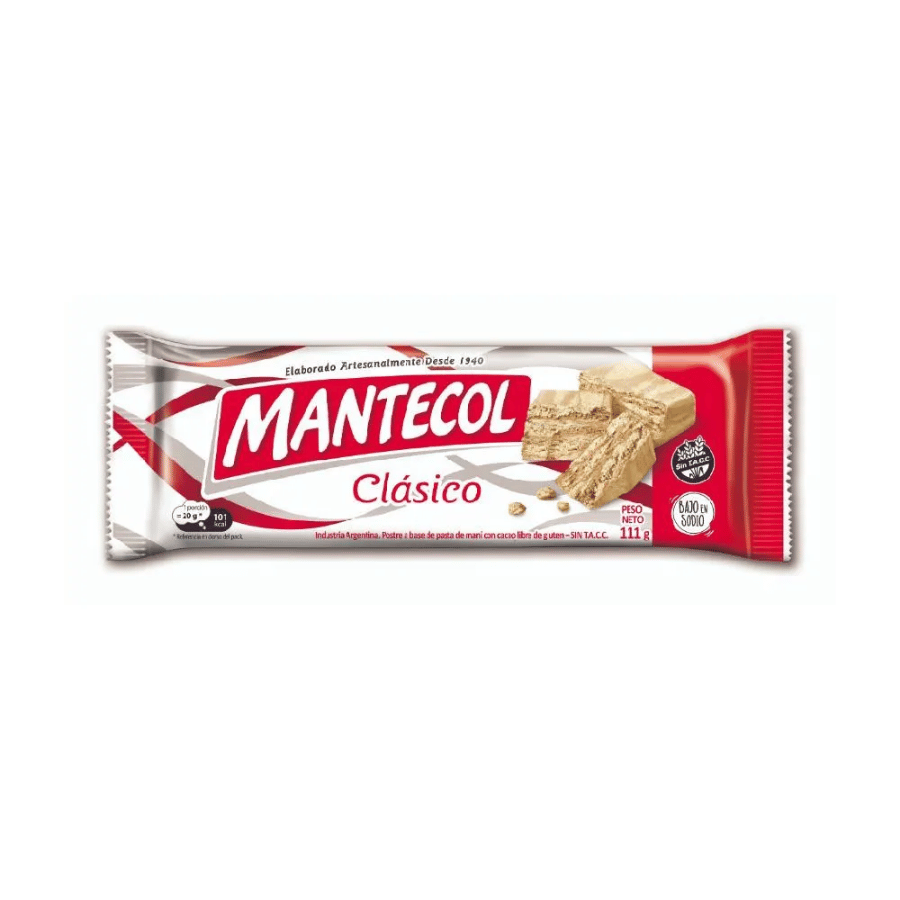 Barra Mantecol Clásico De 111g
