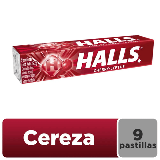 Halls Cherry-Lyptus 28g