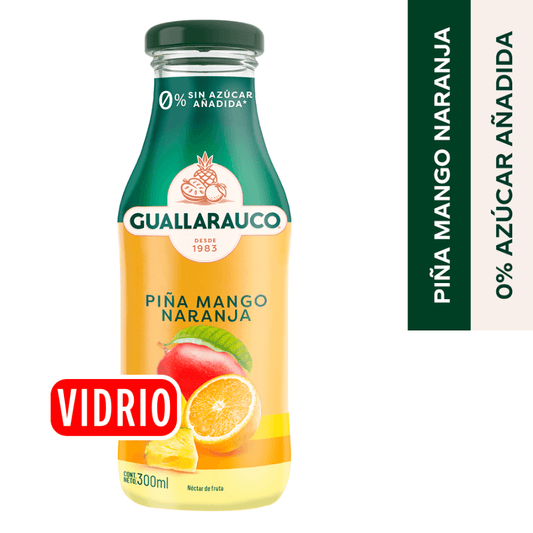 Néctar Guallarauco Mango/Piña/Naranja Vidrio 300ml