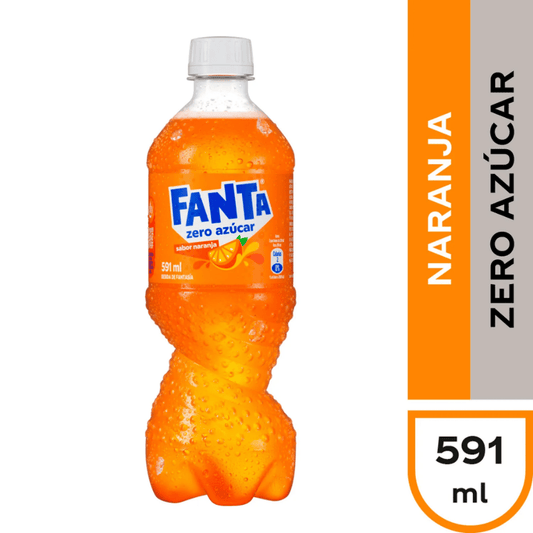 Fanta Naranja Zero 591ml