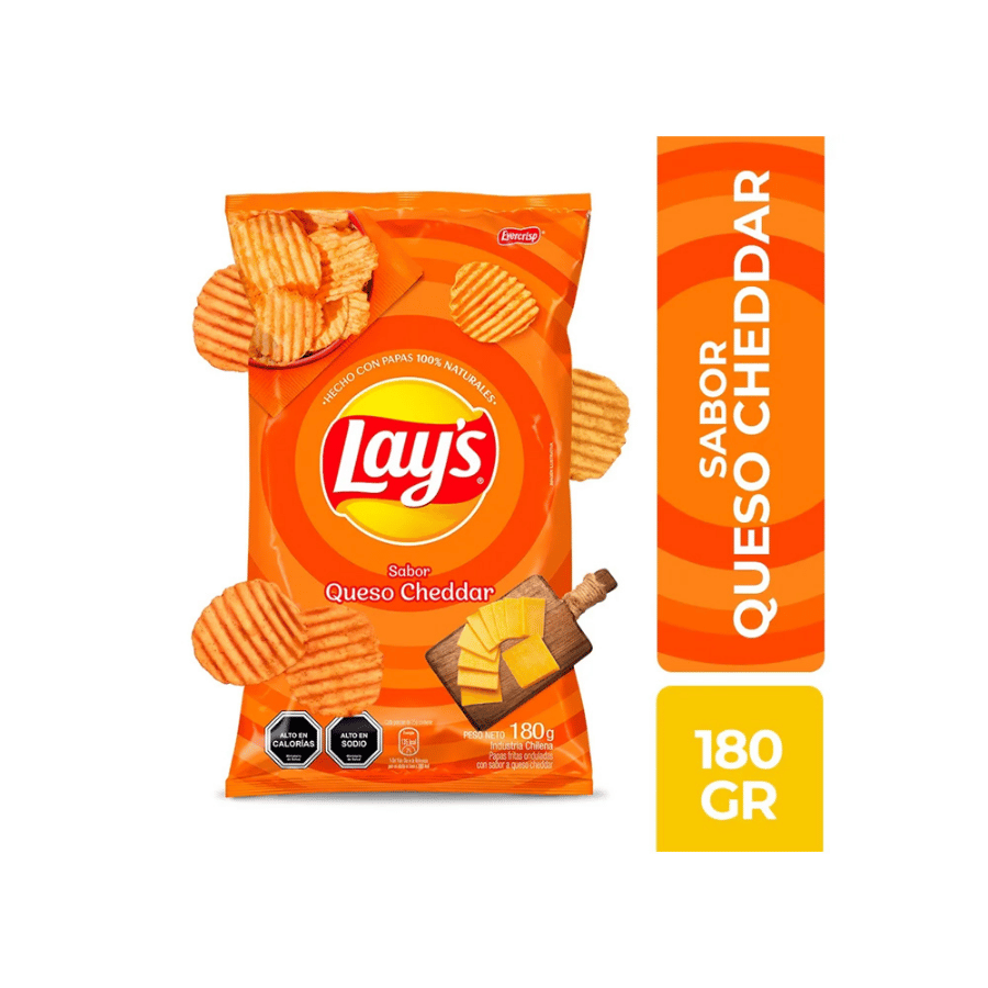 Lays Cheddar 180g