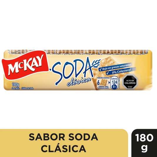 Galleta McKay Soda clásica 180g