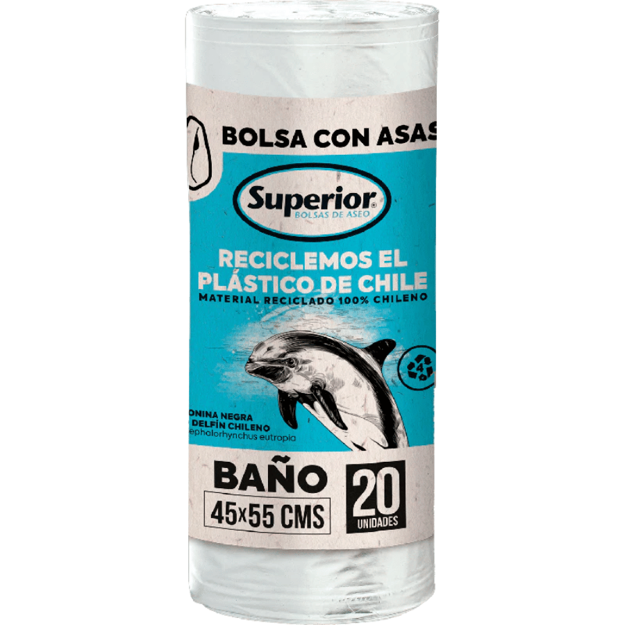Bolsa de Aseo Superior Baño 45x55 cm 20 Unidades