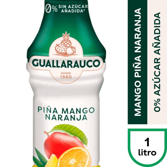 Jugo Guallarauco Mango/Piña/Naranja 1L