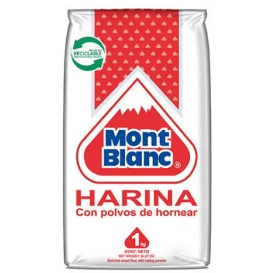 Harina C/Polvo Mont Blanc Carozzi 1 kg