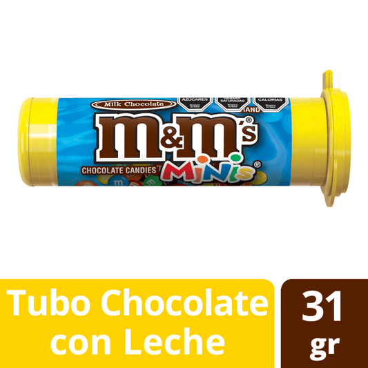M&M Minis Tubes Chocolate 31g