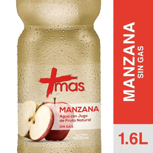 Agua Mas Manzana sin Gas 1,6L