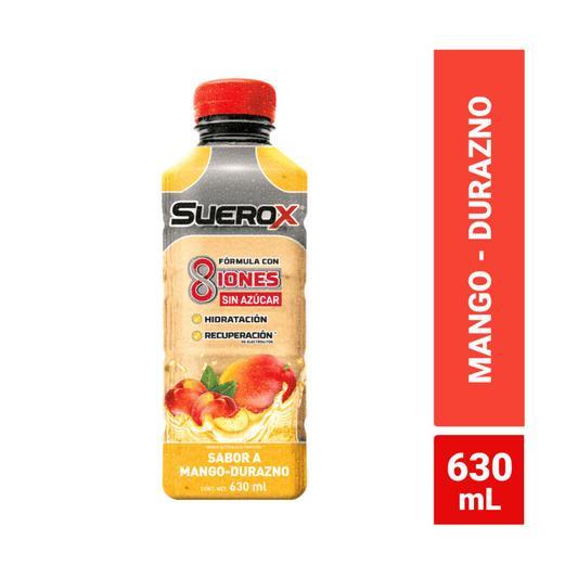 SueroX Mango Durazno 630ml