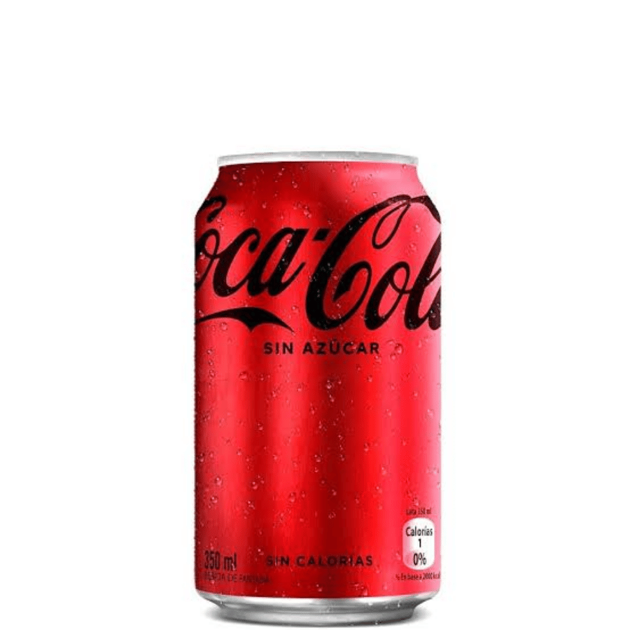 Coca-Cola sin Azúcar Lata 350cc